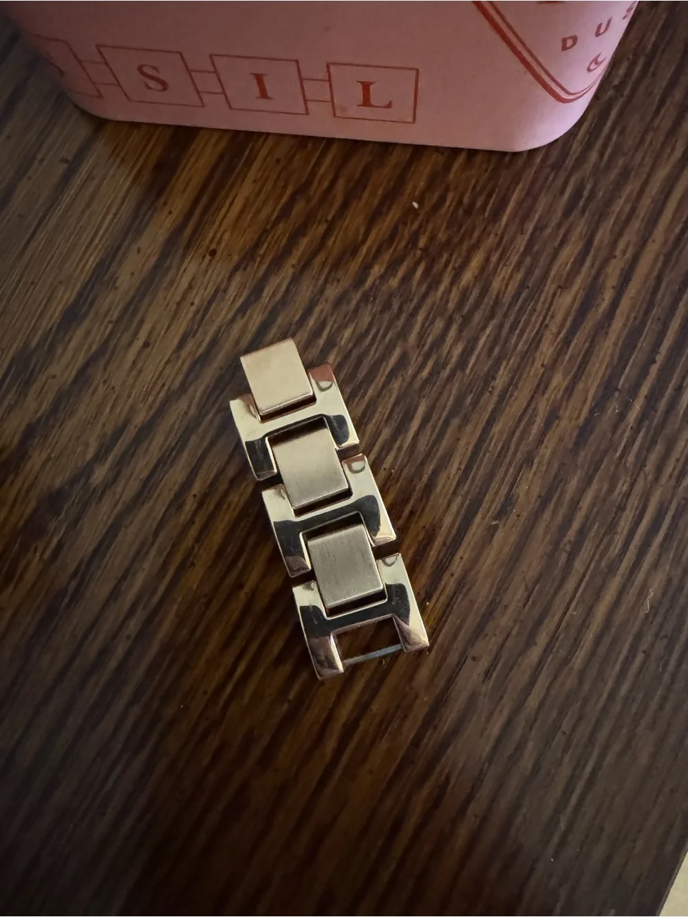 Fossil Rose Gold Women's Crystal Accent Bracelet Watch